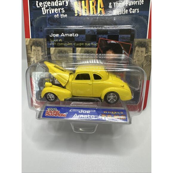 VINTAGE RACING CHAMPIONS WHEELS OF FAME "NHRA" 1939 CHEVY COUPE JOE AMATO - Picture 3 of 8